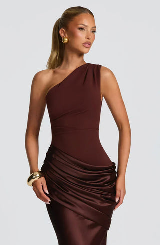 VESTIDO SATÉN ESCARLETT