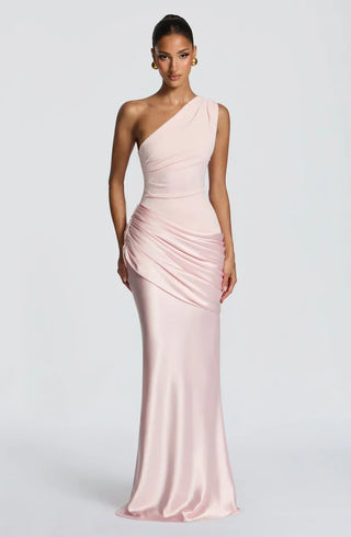 SCARLETT SATIN DRESS