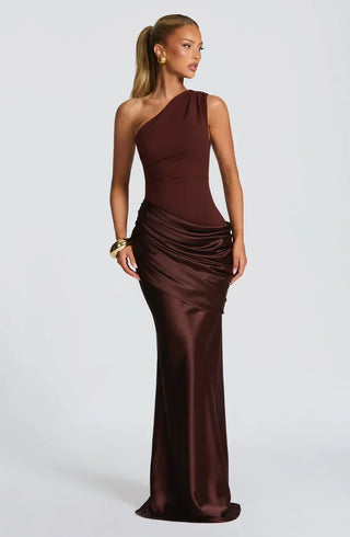 VESTIDO SATÉN ESCARLETT